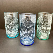 RC Cabin in the Woods Glassware